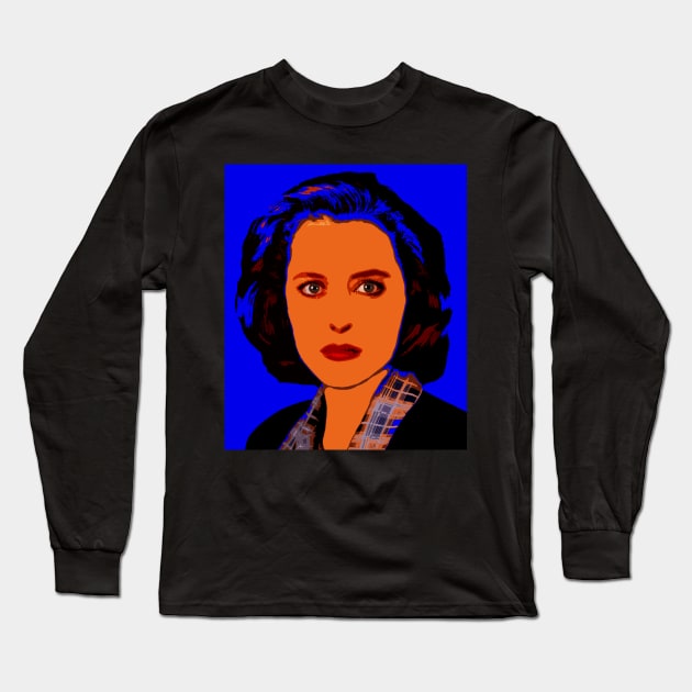 gillian anderson Long Sleeve T-Shirt by oryan80